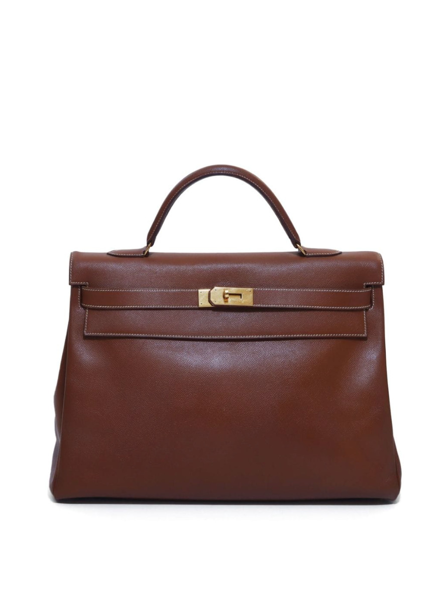 Farfetch Preowned Hermès Pre-Owned 1995 Kelly 40 handbag
