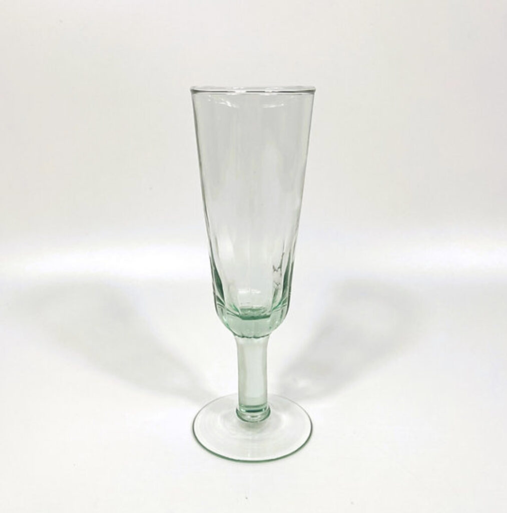 Recycled Glass Prosecco Champagne Flute